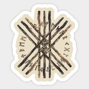 Web of Wyrd  -The Matrix of Fate Sticker